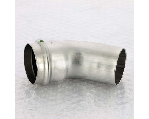 Угол-вставка пресс 45 град. нержавеющая сталь Sanpress Inox VIEGA 54 Угол-вставка пресс 45 град. нержавеющая сталь Sanpress Inox VIEGA 54