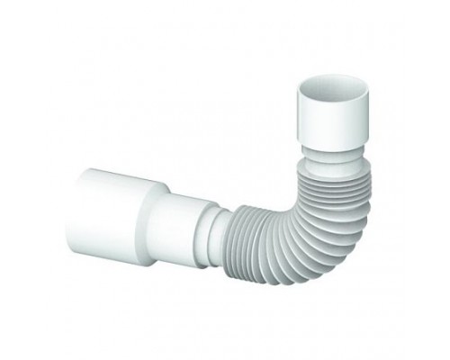 Гофра 40х40/50 L=230-400мм Unicorn D40