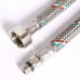 Гибкая подводка для смесителя UNI-FITT М10х1 - 1/2" 30 см оплетка из нержавеющей стали