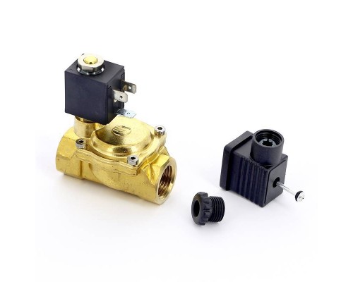 Клапан соленоидный 220В нормально открытый EMMETI 1/2"