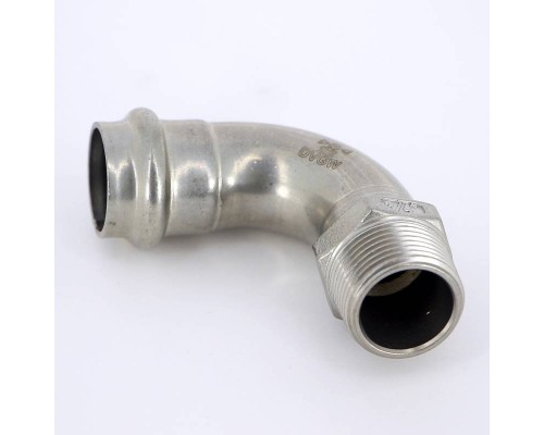 Угол Н-пресс IBP 22 х 1/2" нержавеющая сталь Угол Н-пресс IBP 22 х 1/2" нержавеющая сталь