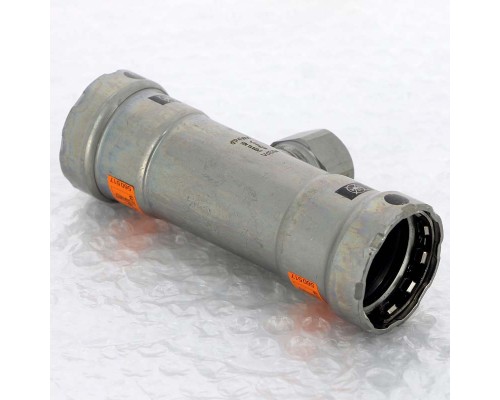 Тройник пресс-В оцинкованная сталь Megapress VIEGA 1"x1/2"x1"