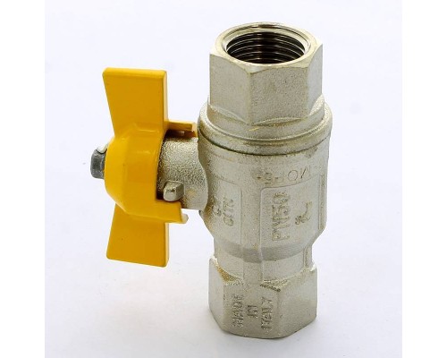 Кран шаровой для газа ВВ BERLIN бабочка ITAP 1/2"