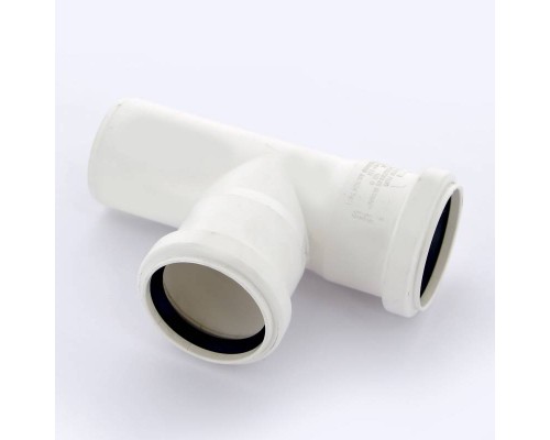 Тройник REHAU канализационный 50 х 50 х 87' RAUPIANO PLUS