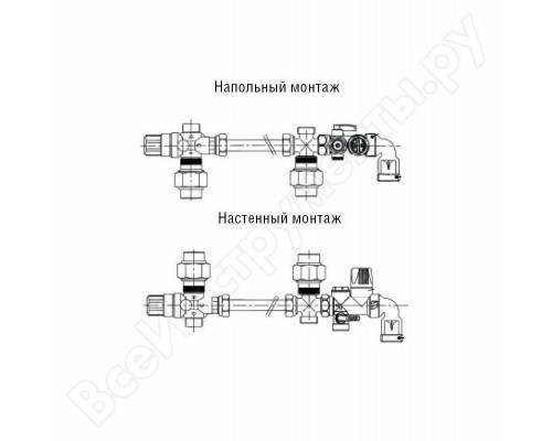 Комплект ACV быстрого монтажа для бойлера