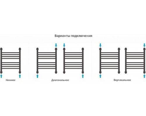 Сунержа Богема Полотенцесушитель водяной 40x50h, цвет: без покрытия 00-0221-5040 Сунержа Богема Полотенцесушитель водяной 40x50h, цвет: без покрытия 00-0221-5040