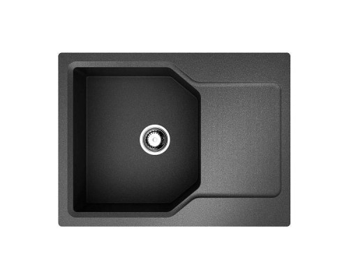 Omoikiri Yonaka 65-BL Кухонная мойка Artgranit 65x51 см, цвет: черный 4993348 Omoikiri Yonaka 65-BL Кухонная мойка Artgranit 65x51 см, цвет: черный 4993348