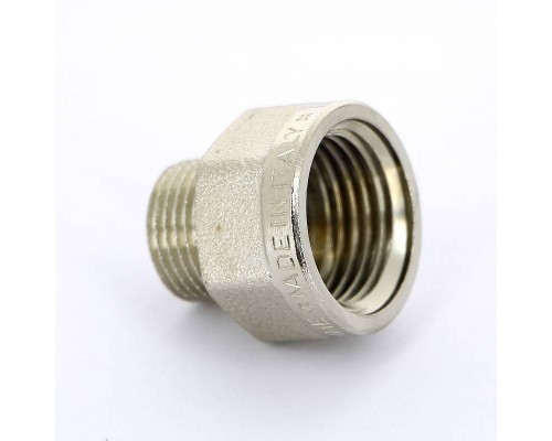Переходник НВ никелированный TIEMME 3/8"x1/2"
