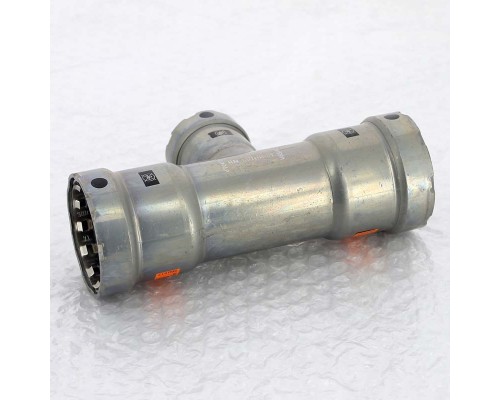 Тройник пресс оцинкованная сталь Megapress VIEGA 1"1/2x1"x1"1/2