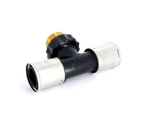 Тройник пресс-Н PVDF HENCO 63х2"х63 Тройник пресс-Н PVDF HENCO 63х2"х63