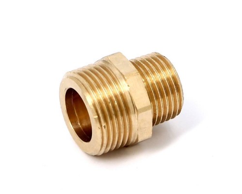 Ниппель бронза Viega укороченный НН 3/4" х 1/2"