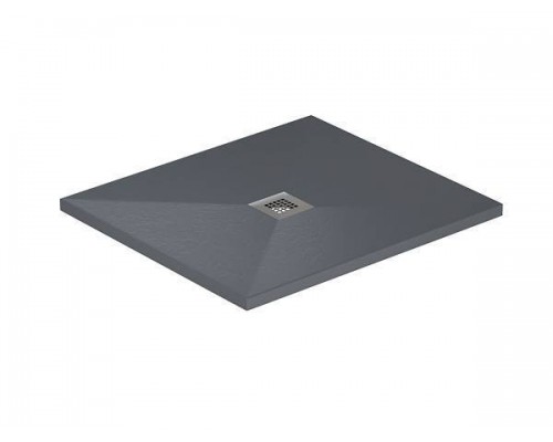Allen Brau Priority Душевой поддон 100x90x3h см, цвет: серый 8.31004-BGM