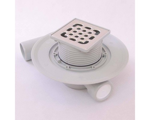 Трап VIEGA проходной с шарнирным отвод 90 град. и съёмным гидрозатвором 50мм