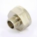 Переходник НВ никелированный TIEMME 1/2"x1"