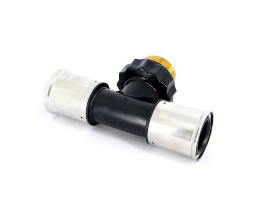 Тройник пресс-Н PVDF HENCO 63х2"х63 Тройник пресс-Н PVDF HENCO 63х2"х63