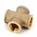 Крестовина В бронза Viega 3/4"