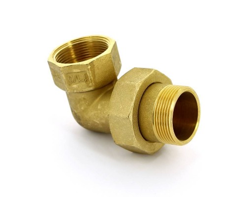 Разъемное соединение угловое НВ с прокладкой O-ring TIEMME 1"1/2