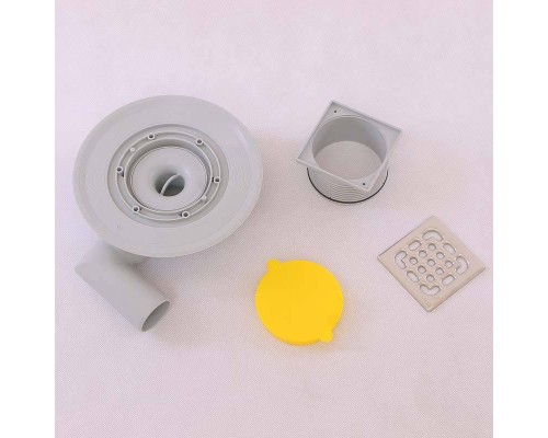 Трап VIEGA проходной с шарнирным отвод 90 град. и съёмным гидрозатвором 50мм