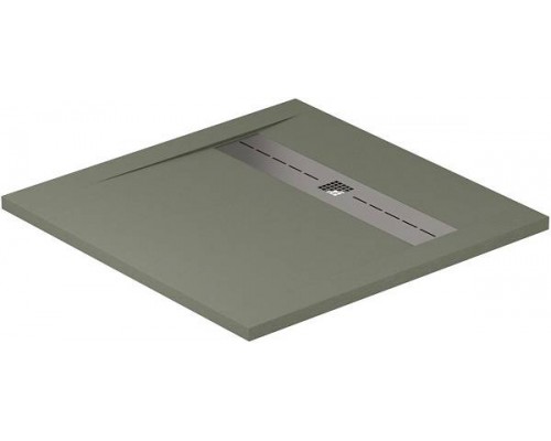 Allen Brau Infinity Душевой поддон 90x90x3h см, цвет: зеленый 8.21001-CGM