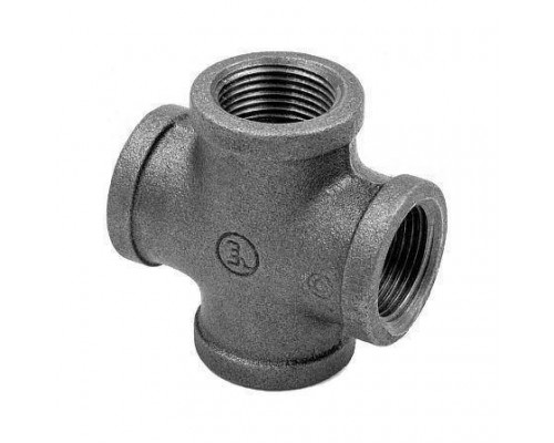 Крест чуг Ду20 (3/4") м/м Fittex PLUS
