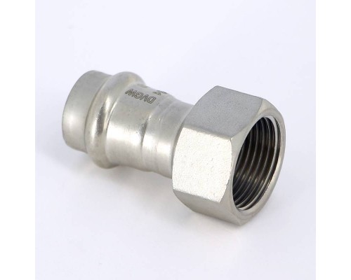 Муфта В-пресс IBP 18 x 3/4" нерж.сталь Муфта В-пресс IBP 18 x 3/4" нерж.сталь