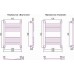 Сунержа Богема  Полотенцесушитель водяной 40x60h, цвет: без покрытия 00-0221-6040