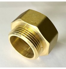 Переход резьбовой DN40х32 В 1.1/2 х Н 1.1/4 латунь