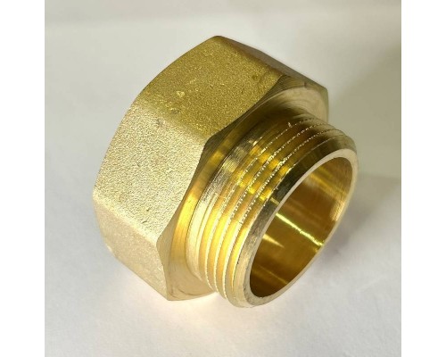 Переход резьбовой DN40х32 В 1.1/2 х Н 1.1/4 латунь