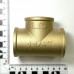 Тройник резьбовой DN32 ВВВ 1.1/4 латунь