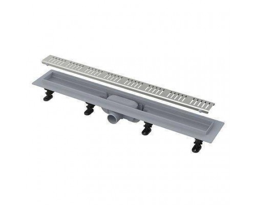 Лоток душев гор/вып комб/затв Дн40 950х60 нерж/реш Alca APZ10-950M
