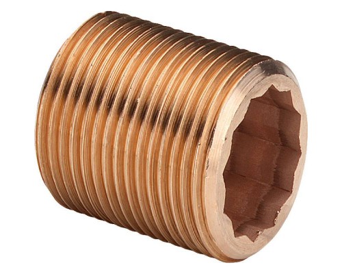 Сгон сплошной бронза Viega НН 1/2" х 80 бронза