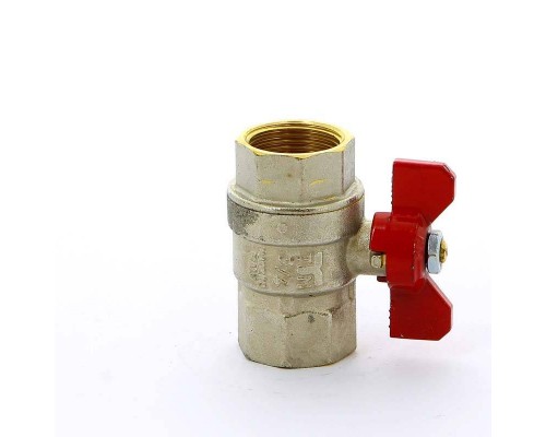 Кран шаровой ВВ SCIROCCO бабочка TIEMME 3/4"