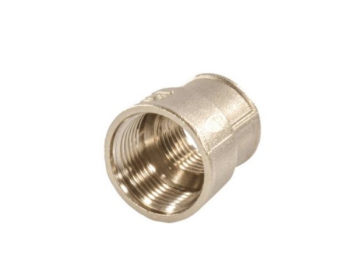 Муфта лат перех Ду15х10 м/м никель VALFEX VF.240.N.012.038 Муфта лат перех Ду15х10 м/м никель VALFEX VF.240.N.012.038