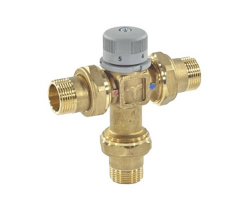 Клапан смес т/стат лат Ду20 Ру10 р/р Kvs2 30-60C Icma 90148AE05 Клапан смес т/стат лат Ду20 Ру10 р/р Kvs2 30-60C Icma 90148AE05