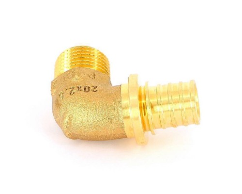 Угол Н Rehau 20х1/2" бронза
