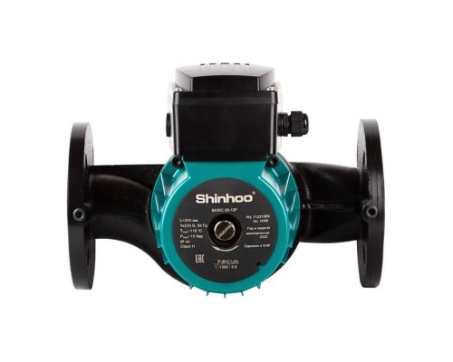 Насос циркуляционный Shinhoo BASIC 65-12F, фланцевый 220В