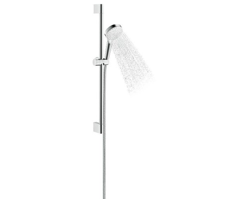 Душевой гарнитур HansGrohe HG Crometta 1jet со штангой 65 см белый/хром