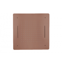 Boheme Arrey Потолочный душ встраиваемый 60 см, с 2-мя видами струи, цвет: brushed bronze 428-BRB
