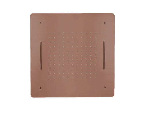 Boheme Arrey Потолочный душ встраиваемый 60 см, с 2-мя видами струи, цвет: brushed bronze 428-BRB