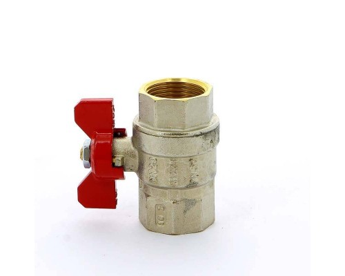 Кран шаровой ВВ SCIROCCO бабочка TIEMME 3/4"