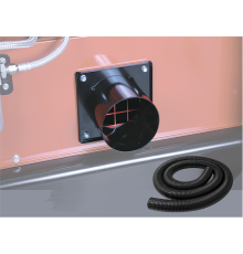 Соединение воздухозаборного шланга переходное (диаметр 100 мм) для теплогенераторов Ballu-Biemmedue