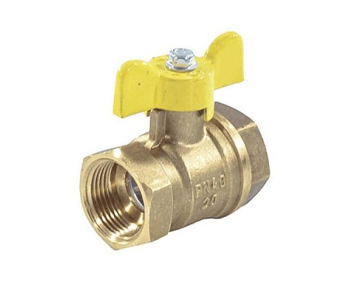Кран шар лат газ 11Б27фтМ Ду20 Ру40 м/м полн баб VALFEX VF.277.LB3.034