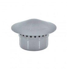 Зонт PP-H вентиляц сер б/н Дн110 VALFEX 26106110