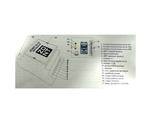 Интерфейс OpenTherm Эван