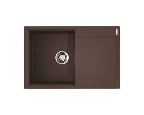 Omoikiri Daisen 78-DC Кухонная мойка Artgranit 78x51 см, цвет: темный шоколад 4993326