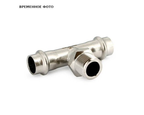 Тройник пресс-Н UNI-FITT 18 х 3/4" х 18 нержавеющая сталь