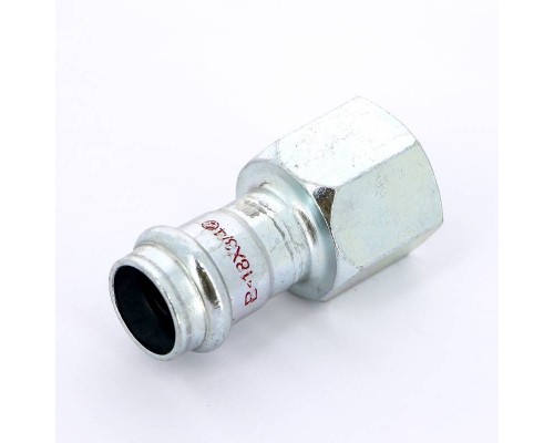 Муфта пресс-В IBP 15 х 1/2" оцинк. сталь Муфта пресс-В IBP 15 х 1/2" оцинк. сталь