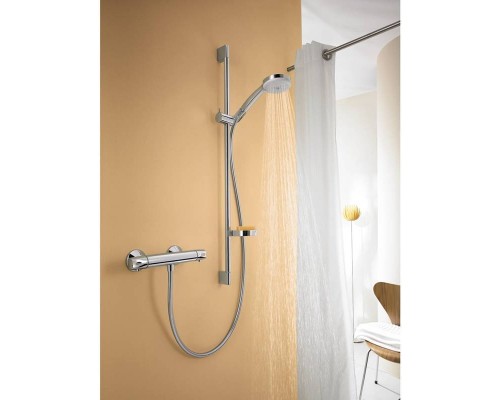 Душевой гарнитур HansGrohe HG Croma 100 Multi со штангой 90 см и мыльницей хром