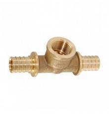 Тройник В надвижной бронза REHAU 25x3/4"x25