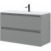 Allen Brau Eclipse Тумба под раковину 100x46x63,4h см, цвет: платина 1.E1003.PGM